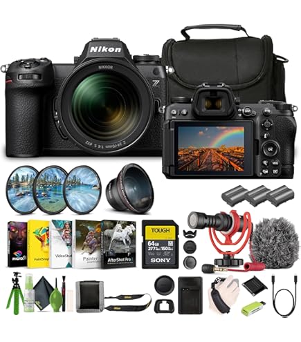 Amazon.com : Nikon Z6III Mirrorless Camera (1890) Bundle Kit with